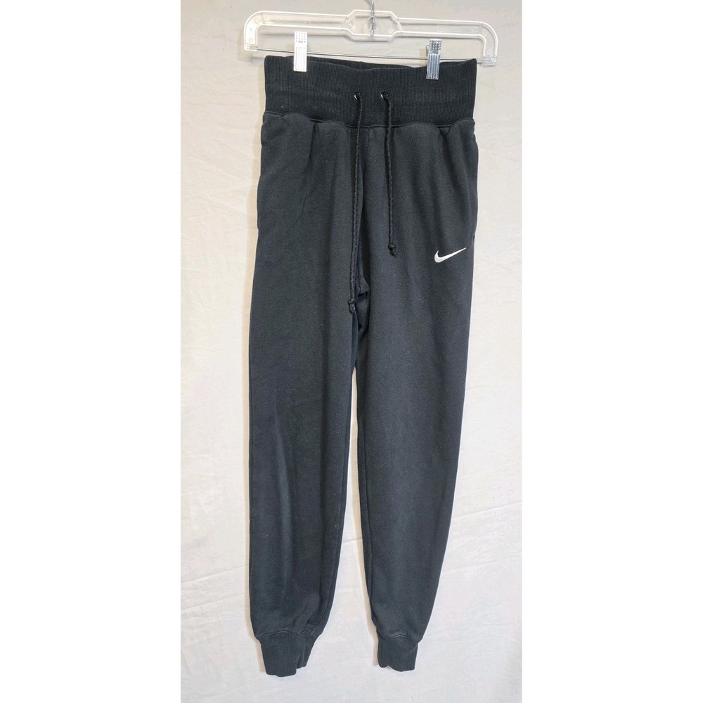 Nike Women's Joggers Hirise XSβ Black Drawstrings Tapered